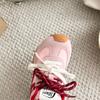 Altura Interior 7 cm Zapatos de Entrenamiento Cómodos de Cuero Genuino de Suela Gruesa Estilo Retro para Mujer 2025 Nuevos Ligeros Casuales Deportivos Zapatos Forrest Gump