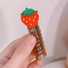 Faixa de cabelo de linha telefônica de bobina infantil rabo de cavalo alto feminino não machuca o cabelo corda de cabelo elástico alto durável elástico trança artefato