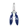 Alicate de pesca multifuncional de aço inoxidável para pesca ao ar livre, usado para controlar peixes, remover anzóis, amarrar linhas e cortar linhas