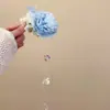Horquilla de Flor de Tela Azul Estilo Pastoral Francés, Pinza de Pato Dulce de Nicho a la Moda, Accesorio para el Cabello con Ambiente Festivo
