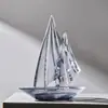 Vela Lisa Velheiro Acessórios para Casa Novo Estilo Chinês Alto Padrão Escritório Armário de Vinho Gabinete de TV Sala de Estar Ornamentos Decorativos