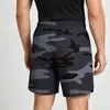 Shorts Masculino Transfronteiriço Tecido Secagem Rápida Cor Sólida Corrida Fitness Esportes Casual Estilo Americano Calça de Cinco Pontos Comércio Exterior Europeu e Americano