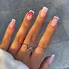 Uñas Portátiles Hechas a Mano, Arte de Uñas Portátil con Perlas, Uñas Postizas Reutilizables, Exclusivamente para Ventas Transfronterizas, Artículo Popular en Lazada