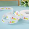Cintas de Dibujos Animados Coloridas Listas para Usar del Fabricante, Material de Poliéster Juguetón y Lindo con Cintas para Decoración de Pasteles y Empaque de Regalo