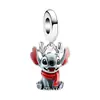 Miçangas de Furo Grande Panjia Pingente para Fazer com Fio Elementos Disney Mickey Mouse Liga Esmalte Gotejado Miçangas de Furo Grande Atacado
