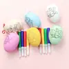 Huevo de Pascua diy hecho a mano huevo pintado huevo colorido huevo de Navidad puesto juguete regalo para niños premio
