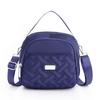 Bolso bandolera de mujer con puntadas de coche en color liso, estilo coreano, 2022