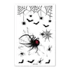Xiyin Temu Festival de Fantasmas de Halloween Calabaza de Terror Cicatriz Sangrienta Tatuajes Temporales de Terror Set de Pegatinas de Tatuaje Transfronterizas