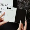 Adecuado para Funda para Teléfono Plegable iPhone Duo, Funda Flip Transparente Magnética Apple Duo, Funda Protectora Dura Anticaídas Modelo Nuevo