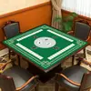 Alfombrilla Cuadrada para Mesa de Mahjong, Alfombrilla Absorbente de Agua, Antideslizante, Reductora de Ruido, Adecuada para Salas de Juegos, Fichas de Póker, Mantel de Juego, Mantel de Mesa de Comedor