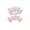 Unhas Postiças Transfronteiriças Poá Olho de Gato Temperamento de Alta Classe Menina Manicure Unhas Postiças 30 Peças Produto Acabado Atacado Estilo Leve de Luxo
