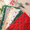 Loja de Flores de Papel Pera de Natal de Novo Produto Transfronteiriço Presentes de Natal Material de Papel de Presente com Flores Frescas Dentro