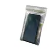 Bolsa selante para celular compatível com touchscreen, bolsa transparente descartável auto selante espessa, bolsa de proteção isolante à prova d'água e à prova de poeira para celular