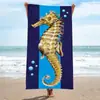 Toalha de Praia Nova de Microfibra Transfronteiriça, Fábrica de Origem de Toalhas, Toalha de Praia Estampada, Toalha de Praia Absorvente Personalizada