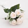 Casamento Flor Artificial de Mão Fotografia Cerimônia Floral Novo Buquê Estilo Europeu Rosa Média Buquê Falso de Alta Qualidade Decoração