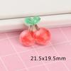 Gel Creme Resina Acessórios diy Capa de Celular Adesivo para Copo d'Água Adesivo de Geladeira Seção de Headwear Transparente Fruta