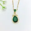 Collar de Acero Inoxidable para Mujer Joyería de Nicho Versátil Colgante de Cobre Cadena Elegante para Clavícula Joyería Cadena de Lujo Ligero