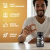 Cápsulas de Maca Todo en Inglés Transfronterizas, Cápsulas Vegetarianas, Cápsulas de Maca Nutritivas para Hombres, Suplemento Alimenticio