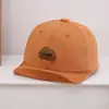 Sombrero Casual con Letra Suerte para Bebé Protección Solar Personalizado Nube para Bebé de Borde Suave Sombrero de Pico Estilo Chino de Exportación