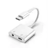 Adaptador de Auriculares tipo C Adaptador de 3.5 mm tpc Tarjeta de Sonido Adaptador de Carga 2 en 1 Adecuado para Huawei