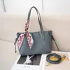 Bolso Tote de Cuero Genuino para Mujer de Gran Capacidad Transfronterizo Bolso de Mujer Bolso de Moda de un Solo Hombro Capa Superior Cuero Natural Bolso Bandolera 8822