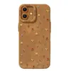 Funda de teléfono retro de otoño e invierno para Apple 17 Pro, iPhone 16, color marrón, con un tacto de alta gama, incluye un cordón y proporciona cobertura total para el modelo 14