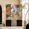 Divisória de Tela Usada para Fundo de Sofá na Sala de Estar, Escritório, Quarto, Sala de Casa, Dobrável, Móvel, Nova Decoração Estilo Chinês
