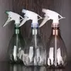 Botella de spray de alcohol transparente para el hogar, botella de spray pequeña desinfectante, botella de spray para jardinería, botella de niebla, regadera de plástico de mano para peluquería