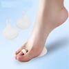 Almohadilla para el antepié Plantilla para zapatos de tacón alto de mujer Almohadilla de silicona suave y usable de media talla Alivio de la presión Almohadilla para el pie cómoda y absorbente de impactos