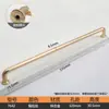 Maçaneta de Porta de Guarda-Roupa em Liga de Zinco Francesa Moderna Simples Dourada Preta Prata Gaveta Furo Único Armário Maçaneta Sólida