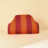 Bolso de Mano de Punto Rayado, Bolso de Mahjong, Versátil Portátil para el Día a Día, Tejido con Clip de Almacenamiento, Bolsa de Maquillaje, Gran Capacidad