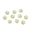 11mm Colorido Mini Perla ABS Flor de Cinco Pétalos Base para Pulseras Hechas a Mano DIY y Accesorios de Cadena para Teléfono Materiales al por Mayor