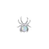 Set de Aretes Araña de Aleación de Titanio F136 con Ópalo Aurora Joyería de Perforación Personalizada de Alta Gama Clavos para Hueso de la Oreja Venta Caliente Transfronteriza