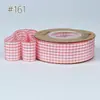 Cinta de Tartán Bicolor de 1 cm de Ancho, Disponible en Varios Colores y Especificaciones, Adecuada para Ropa, Accesorios para el Cabello y Materiales Decorativos, Así como para Cintas, Lazos y Cintas de Sujeción