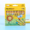 Hobbies lápis de cor caneta de pintura para bebê pintura infantil caneta multicolorida 8 cores 12 cores 24 cores preço de fábrica venda direta