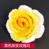 Flor de Crochê Flor Artificial Cabeça de Flor Rosa Girassol DIY Acessórios para Roupas Acessórios Joias Acessórios de Cabelo com Múltiplas Pétalas