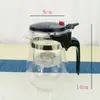 Tetera Elegante para Uso Doméstico, Infusor de Té, Tetera, Recipiente de Vidrio para Agua Caliente para Té, Regalo, Artículo Promocional, Impresión de Logotipo en Serigrafía