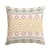 Funda de Almohada Simple Estilo Nórdico Estampado de Flores de Verano Vida Marina Letra Dormitorio Sala de Estar Funda para Cojín de Sofá