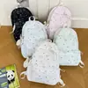 Mochila Escolar Fofa de Alto Valor Estilo Coreano para Ensino Fundamental II e Ensino Médio Mochila de Ombro Duplo de Grande Capacidade Mochila Versátil Casual Leve para Viagem