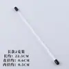 Tubo de Incenso Acrílico Suporte Estendido para Palitos de Incenso Suporte para Palitos de Incenso de Agarwood Tubo de Incenso de Plástico Transparente Suporte para Incensos Maiores