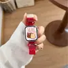 Colgante de Oso Estilo Fino Manzana Magnético Correa de Nylon para Reloj Adecuado para Apple Watch Iwatch Generación 12 11/10 Ultra