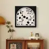 [Personalizado] Arte de Mesita de Noche Retro Estilo Francés de Mediados de Siglo, Pintura Decorativa de Alta Gama para Sala de Estar, Comedor, Dormitorio y Casa de Huéspedes
