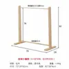 Percha para Ropa de Mascota Perchero Pequeño de Pie para Niños Perchero Pequeño de Madera Maciza para Gato Ropa de Guardería Estante de Almacenamiento