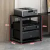 Rack Amplificador de Potencia Multicapa Hogar Espaciado Ajustable Móvil Soporte Amplificador de Tubos Gabinete HIFI Soporte Audio Altavoz