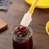 Espátula para Crema, Mermelada y Mantequilla para el Hogar, Raspador de Horneado Dos en Uno, Raspador de Silicona Resistente a Altas Temperaturas, Cuchara Mezcladora de Cocina