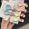 Bibimbap de Gato Dulce Estilo Ins Niña Pinza de Pato Linda Cuchara Artificial Pasador Divertido Estilo Caliente