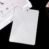 Bolsa de plástico translúcido blanco PE bolsa de embalaje para ropa bolsa para joyas bolsa con cremallera para ropa interior bolsa autosoportada autosellable al por mayor