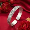 Pulsera Corazón del Sutra del Loto Amitabha Buda para Mujer, En Stock, Versátil, Ajustable, Soporta Dropshipping