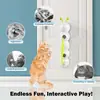 Brinquedo Interativo Inteligente para Gatos com Cauda de Presa Substituível Brinquedo de Minhoca com Movimento Inteligente para Gatos de Interior Design de Lagarta Interativa Brinquedo para Gatos e Cachorros