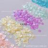 [Pieza de rueda de 5 mm también/Flor Yang] color perlado esmerilado lentejuelas de bordado francés accesorios para ropa cuentas de PVC